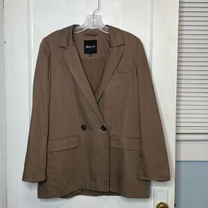 Madewell Brown Blazer